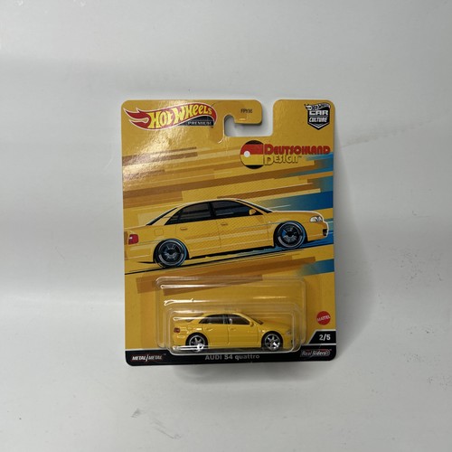 2022 HOT WHEELS CAR CULTURE DEUTSCHLAND AUDI S4 QUATTRO 2/5 REAL RIDERS