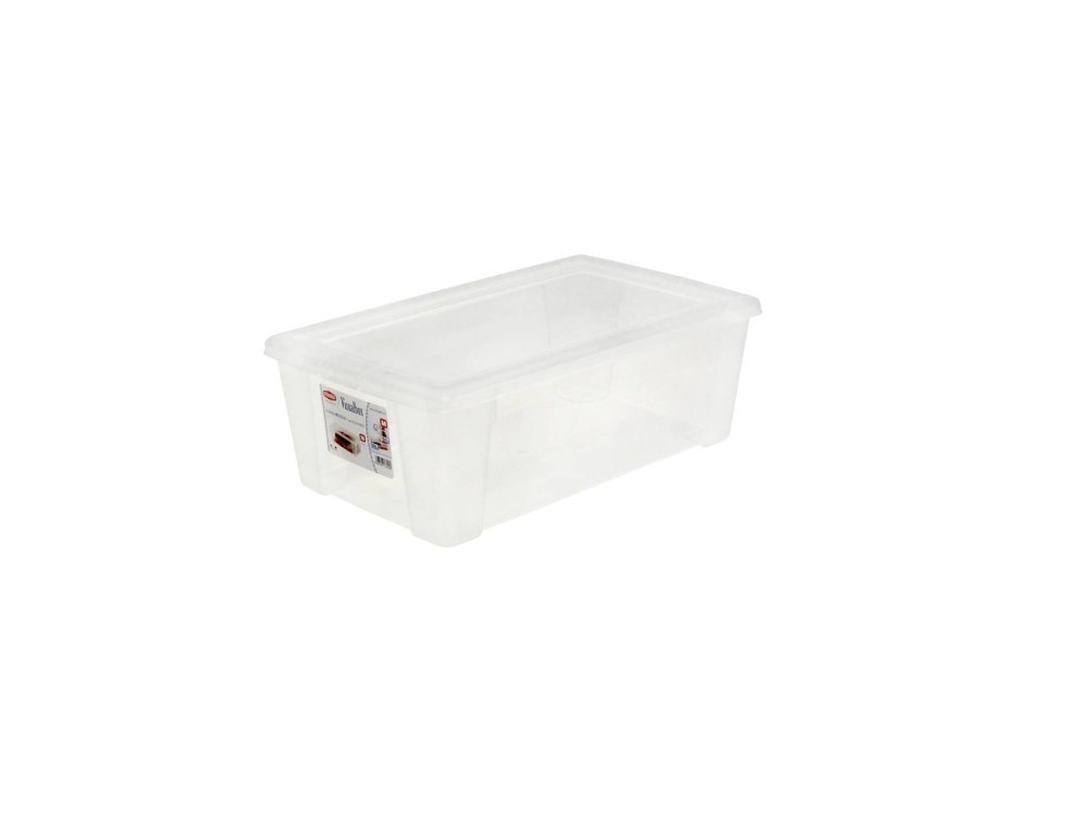 Caja Visualbox M Cm 32x19x11 Transparente Stefanplast