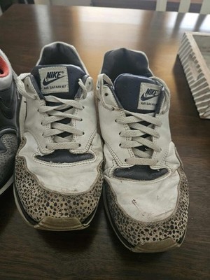 Nike Air Safari Original 2 pair lot Size 11 11.5 White/Blue Red/Black