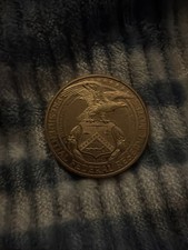 WOODROW WILSON - 1934 $100 000 GOLD CERTIFICATE COMMEMORATIVE COIN 