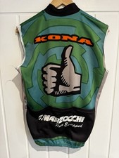 Giacca Uomo VINTAGE RARA KONA Mountain Bike Ream Racing Retrò Downhill MTB