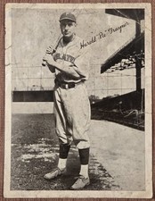 1936 National Chicle Glossy R311 Pie Traynor Pirates 6x8 Baseball Photo HOF