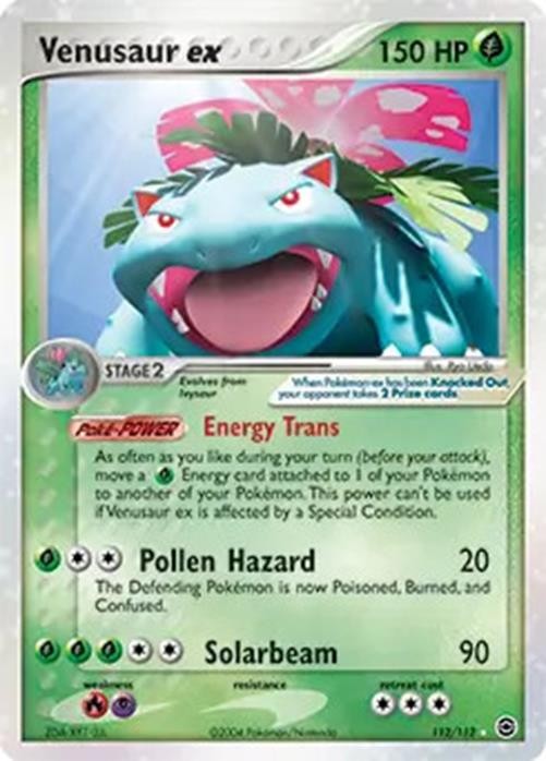 Venusaur ex - 112/112 - Pokemon Ex FireRed LeafGreen Ultra Rare HP