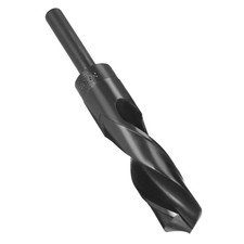 24mm x 160mm Drill Bit HSS 9341 Black Oxide with 10.6mm Straight Reduced Shank