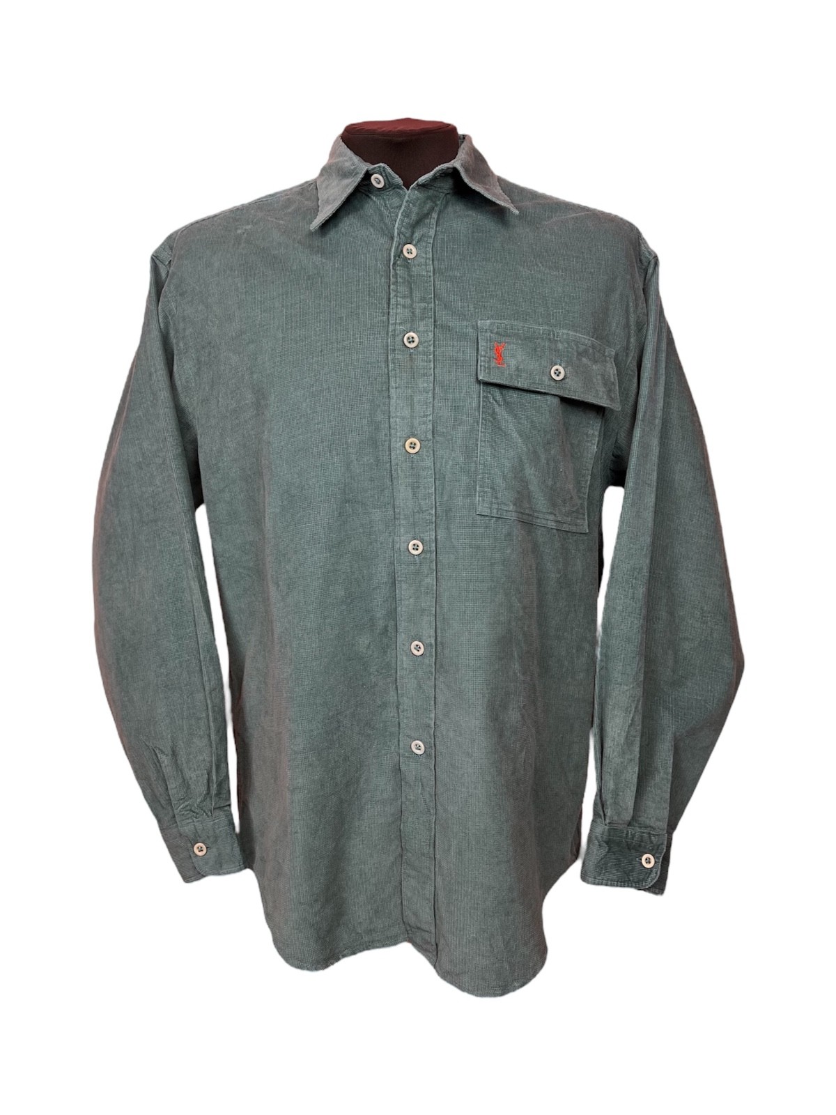 Ysl Yves saint Laurent vintage raro vintage streetwear verde uomo taglia L