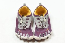 Vibram FiveFingers Bikila LS Barefoot Running Shoes Womens 39 Purple Gray
