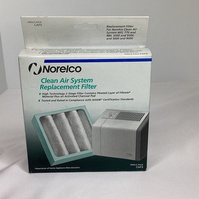 Norelco Clean Air System Replacement Filter New Sealed Single Pack CAF5 770 880