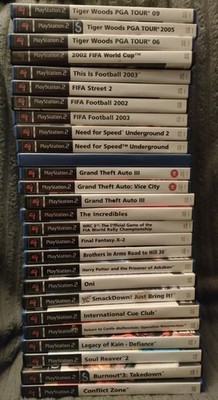 Playstation 2 Spiele - WÄHLEN SIE Ihre KOPIE - inkl. Handbücher Karten Guides SCHWARZE HÜLLEN
