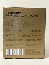 Impossible Polaroid - Color Film per 600 - Frame Nero - Film per Polaroid 600 Type e Impossible I-1 - Pellicole a Colori Impossible Polaroid - Color Film per 600 - Frame Nero - Film per Polaroid 600 Type e Impossible I-1 - Pellicole a Colori