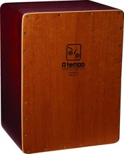 Cajon - El Cajoncito 3/4 Size Cajon, Hardwood (Mohena) + bag