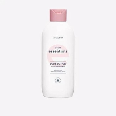 Teilen Oriflame Glow Essentials Bodylotion mit Vitaminen E & B3 250 ml