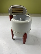 1950s Wolverine Lithograph Tin Childs Play Toy Deluxe Crank Washing Machine