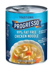 Progresso Traditional Chicken Noodle Soup 99 Fat Free 19oz Can Pack of 5 