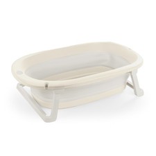 Dolu Nuve Foldable Baby Bathtub Collapsible Infant Tub for Newborns Open Box 