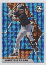 2021 Panini Mosaic Reactive Blue Mosaic Prizm Mauricio Dubon #125 00gy