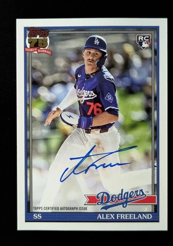2026 Topps Series 1 Alex Freeland Red Foil (RAW)