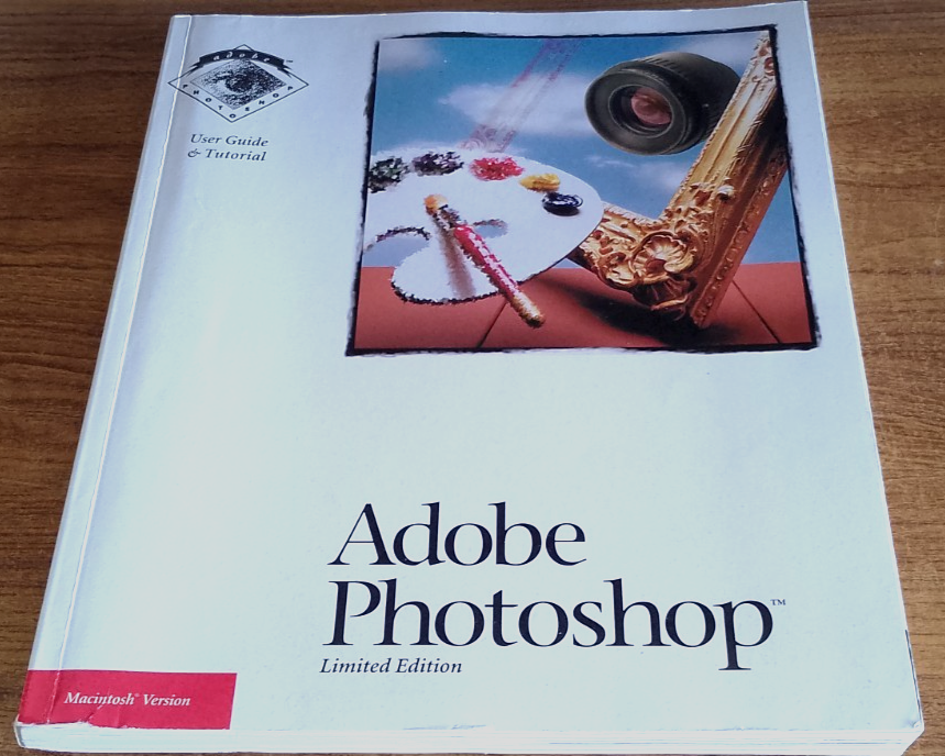 Vintage Adobe Photoshop LE User Guide & Tutorial - Macintosh Version - c1995