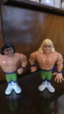 Hasbro WWF Figure The Rockers Shawn Michaels and Marty Jannetty 1990