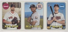2018 Topps Heritage High Number Max Scherzer Brian Johnson Miguel Rojas #14 0c2