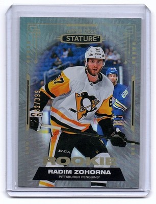 2021-22 UD Stature Radim Zohorna Rookie RC 382/399