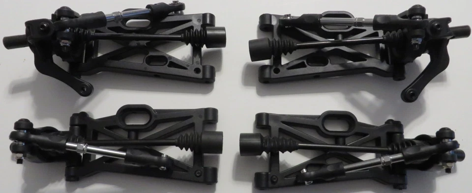 LOSI DBXL E 1.0 Desert Buggy 1/5 COMPLETE Front & Rear Suspension Arm Set RTG - Image 3 of 4