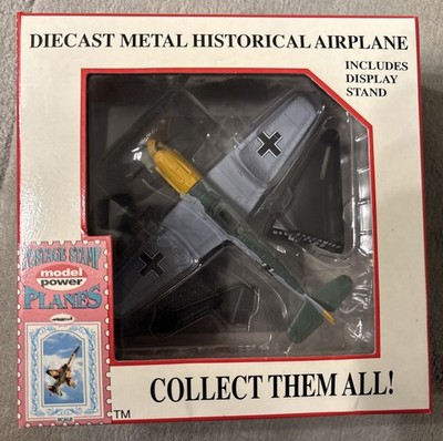 Model Power Postage Stamp 1:100 Messerschmitt BF 109E Diecast