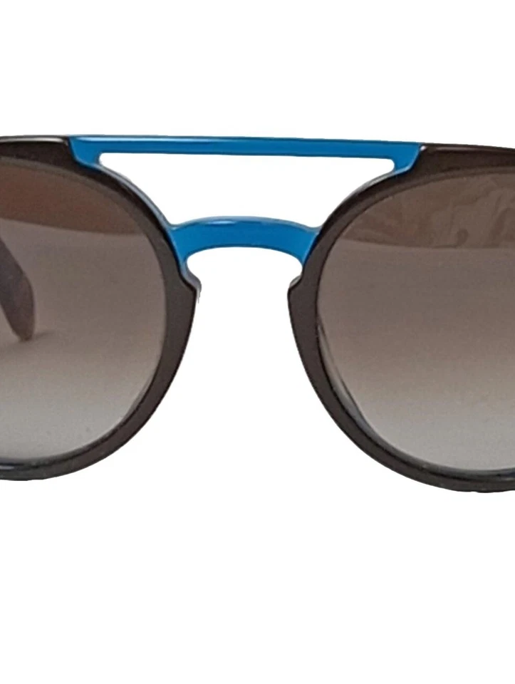 MARC JACOBS Lunettes retro Dames Lunettes de soleil brun-bleu style décontracté - Photo 3/4