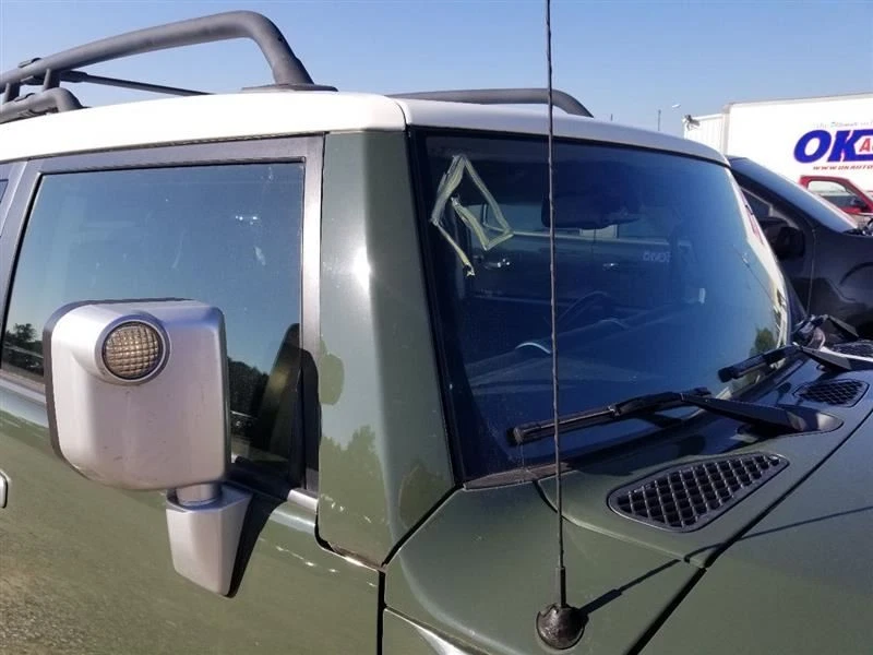 Toyota FJ Cruiser 2012 parabrisas exterior moldeado pasajero derecho verde 12  Foto 2 de 4