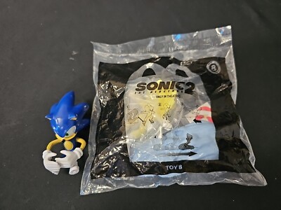 McDonald's Happy Meal Sonic the Hedgehog 2 #8 Toy 8 Super Sonic 2022 NEW + BONUS