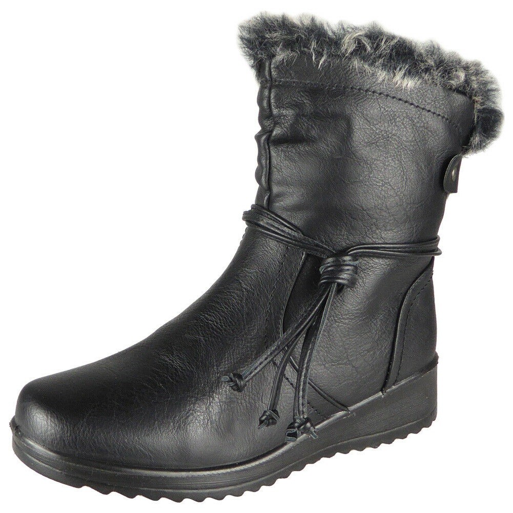 low heel winter boots