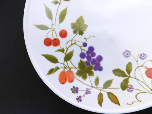 Noritake DINNER PLATE Progression BERRIES'N SUCH 70s Vintage China Round 26.5cms - Picture 3 of 4