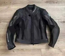 Men Biker BMW Motorrad Leather Motorcycle Race Jacket Ce Armor Protected Rider