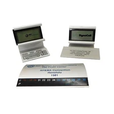 Vintage Telephone System Desk Displays ATT Los Angeles Olympics Bell South Therm