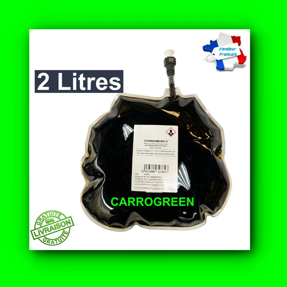 3GR Poche Additif FAP Cerine Citroen C4 HDI 1.6L 9678080680 1500PR 1500GX
