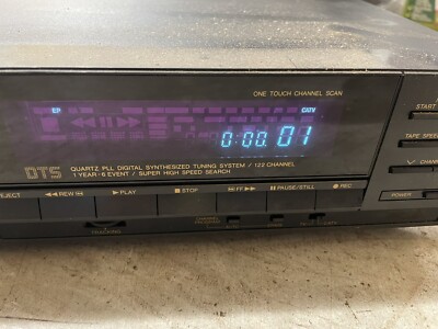Vintage FISHER FVH-4050 VIDEO CASSETTE RECORDER VCR 
