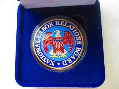 National Labor Relations Board Challenge Coin W/ Presentation Box