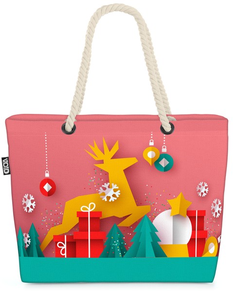 Void Tasche Rentier Geschenke Kugeln Geschenke Deko Dekoration Christbaum-image