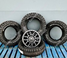 17" Black Kato Swamper Alloy Wheels All Terrain Tyres T5 Camper Van Load Rated B