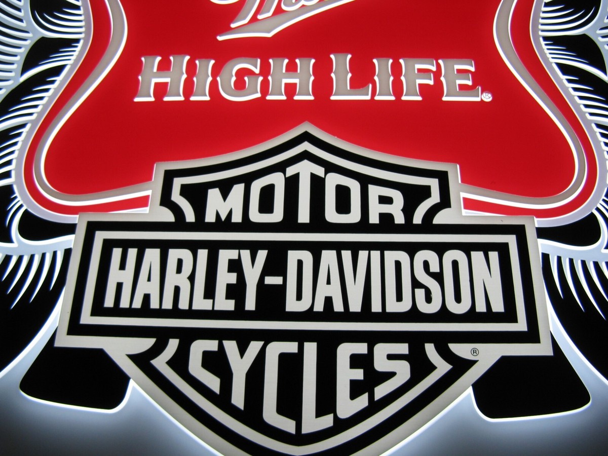 Miller High Life Harley Miller High Life Harley Davidson Shirt