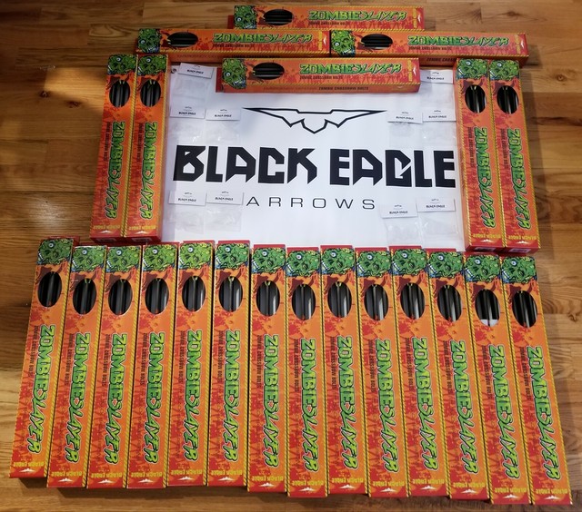 Black Eagle 107 Zombie Slayer Bolts 0.001 20in Blazer Vanes 6pk for