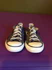 Converse Classic All Stars Navy Canvas Shoes Size 12 Youth Blue Gym Sneakers — photo 2