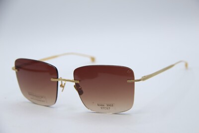 NEW ENTOURAGE OF 7 ICONS 300 GOLD GRADIENT AUTHENTIC DESIGNER SUNGLASSES 55-20