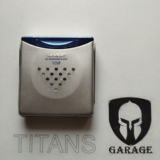 Sharp MD Player MD-ST70 Silver Blue Junk For Parts Or Repair