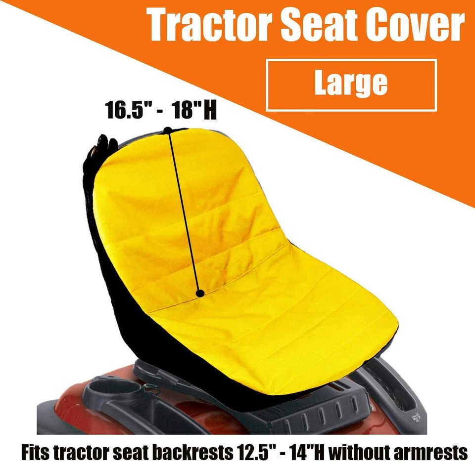 LP92334 Large Mower Gator Seat Cover Compatible with John Deere Riding