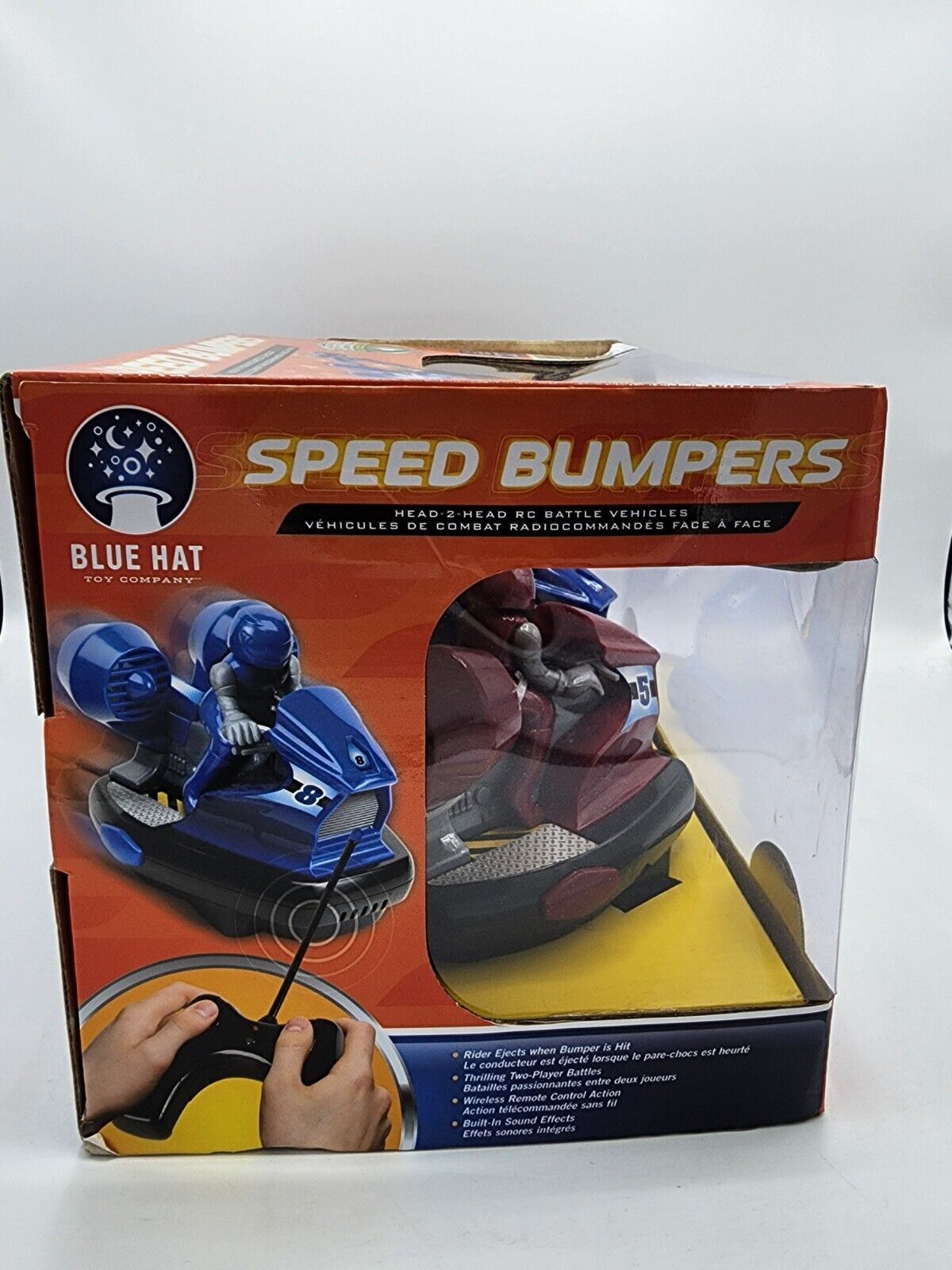 Remote Control Bumper Cars Speed Bumpers Head-2-Head RC Battle Vehicles 2  Player