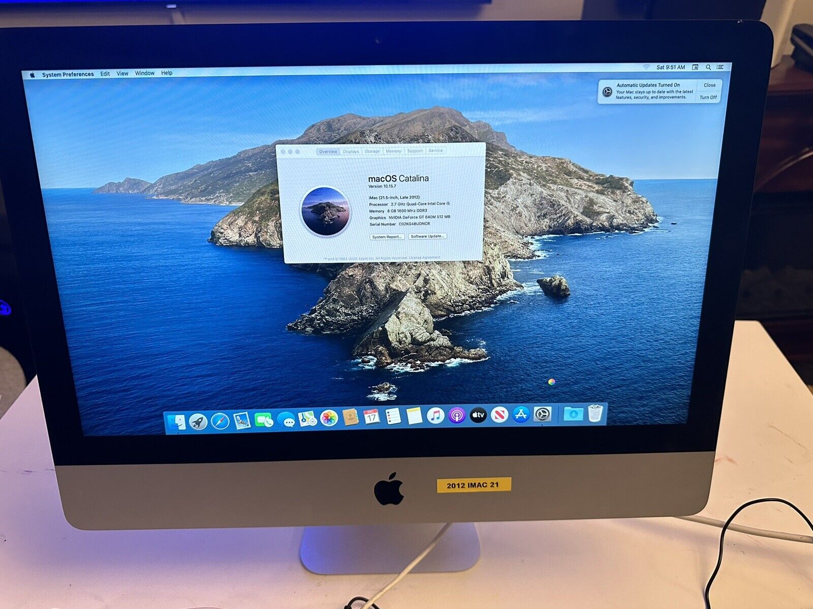 Apple iMac 21.5