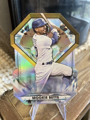 2022 Topps Update Series - Diamond Greats Die-Cuts Mookie Betts Dodgers ...