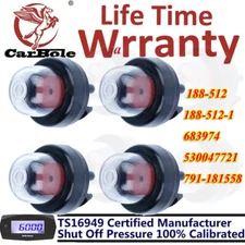 4x Fuel Primer Bulb for Ryobi Stihl McCulloch Brushcutter Chainsaw Trimmer Parts