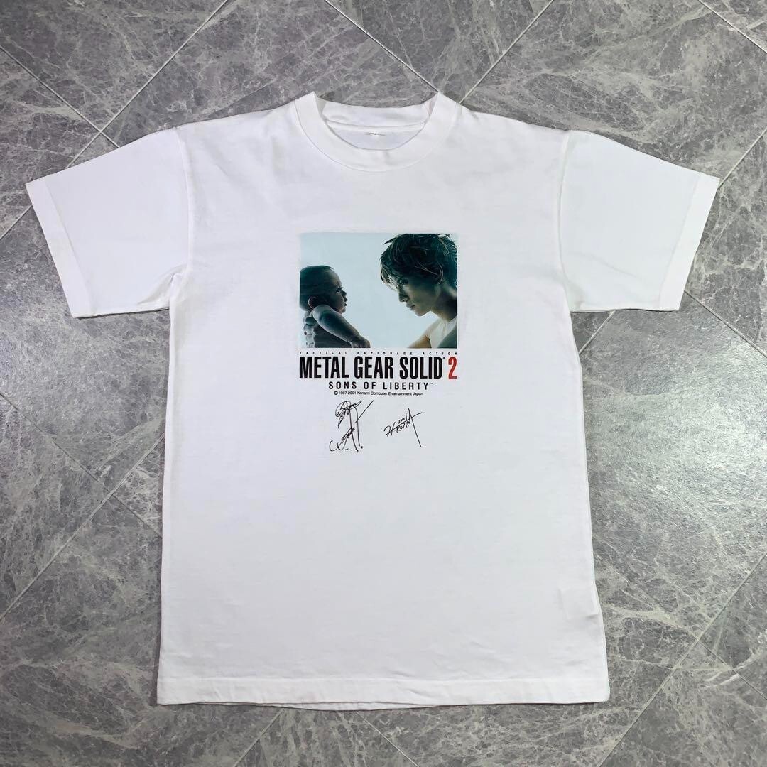 Metal Gear Solid 2 Novelty Reservation benefits Gackt T-Shirt