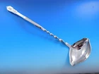 ROSE POINT BY WALLACE STERLING SILVER PUNCH LADLE TWIST 13 3/4" HHWS CUSTOM MADE
